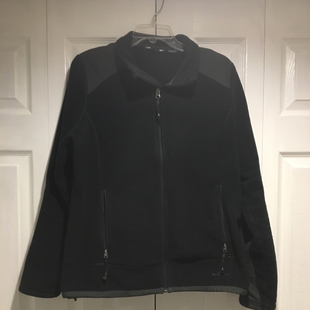 Women’s Eddie Bauer fleece black size XL